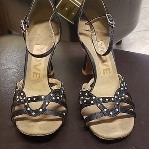 Dance shoe 3inch suede bottoms